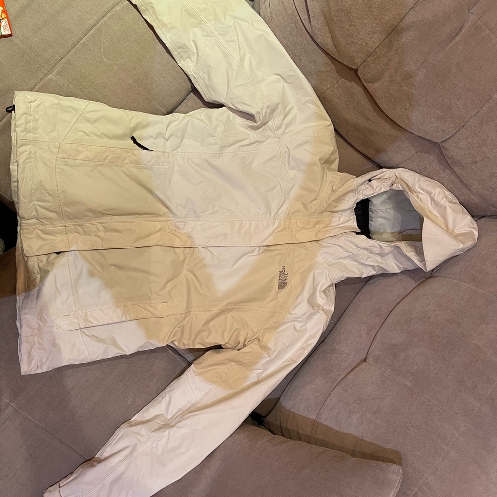 North face two layer water repellent jacket